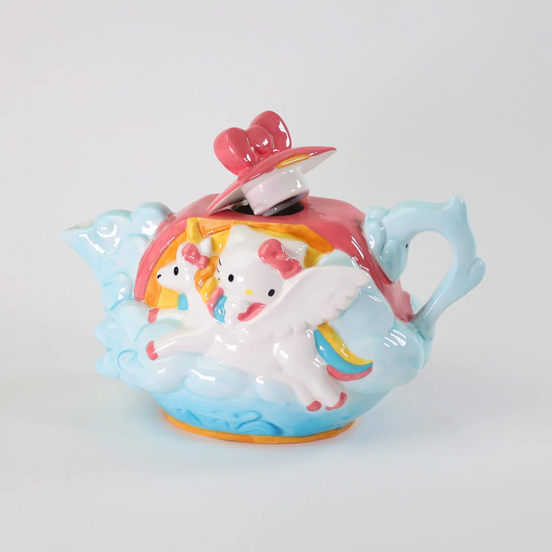 Image 1 of Hello Kitty and Unicorn Mystical Teapot