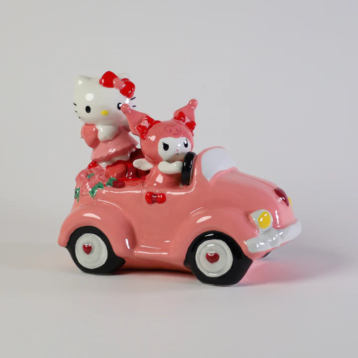 Image 0 of HELLO KITTY AND KUROMI VALENTINE MOBILE FIGURINE