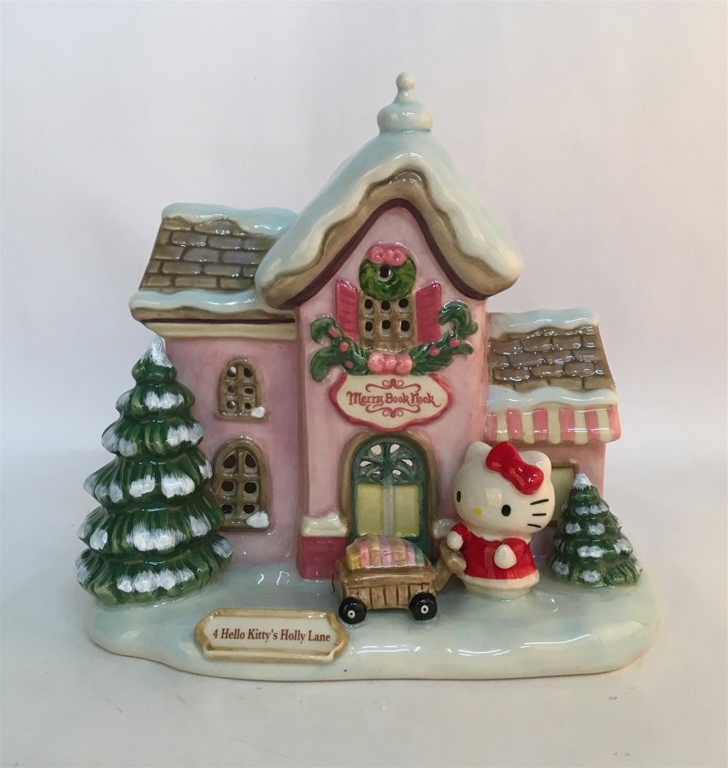 Image 0 of HELLO KITTY'S MERRY BOOK NOOK CANDLE HOUSE