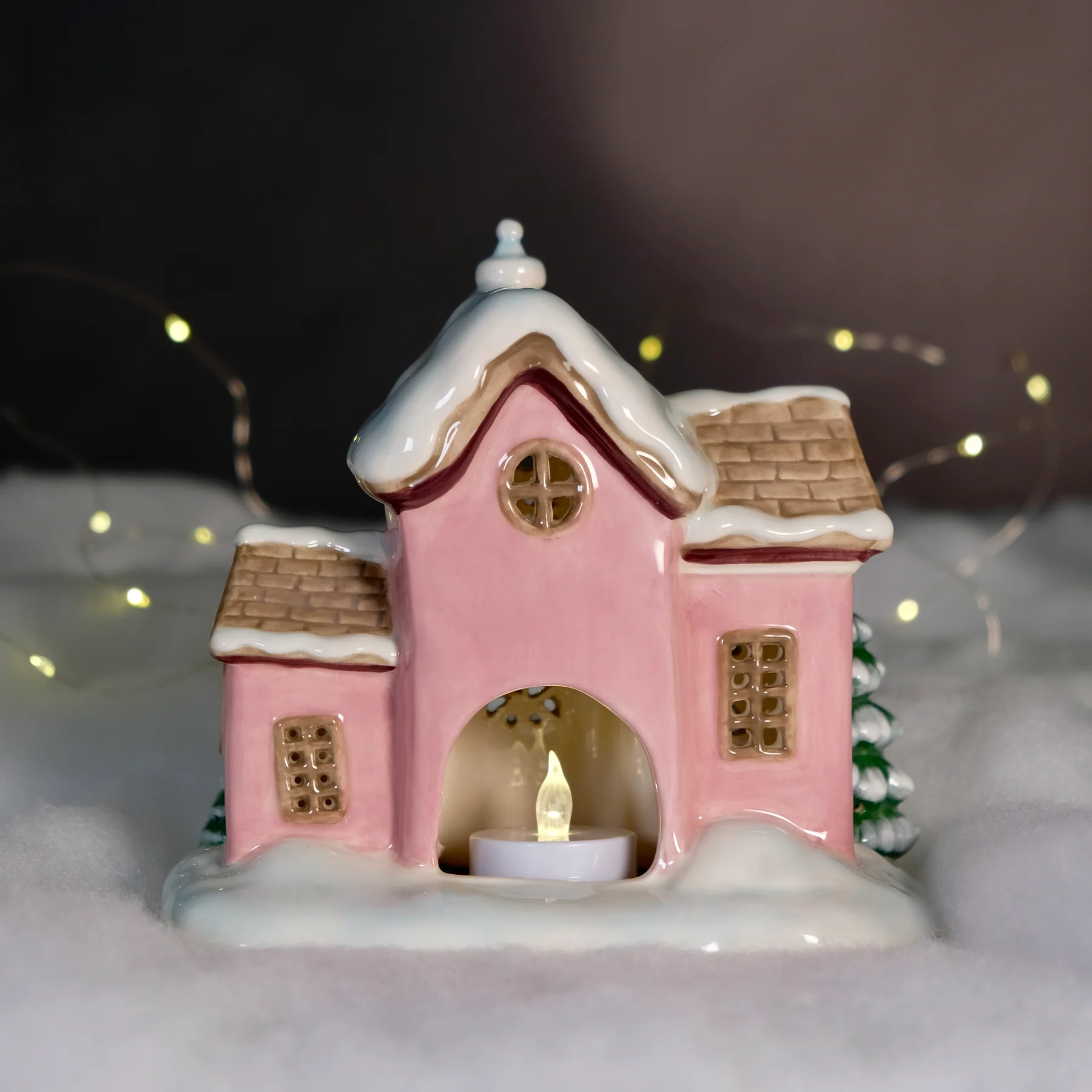 Image 1 of HELLO KITTY'S MERRY BOOK NOOK CANDLE HOUSE