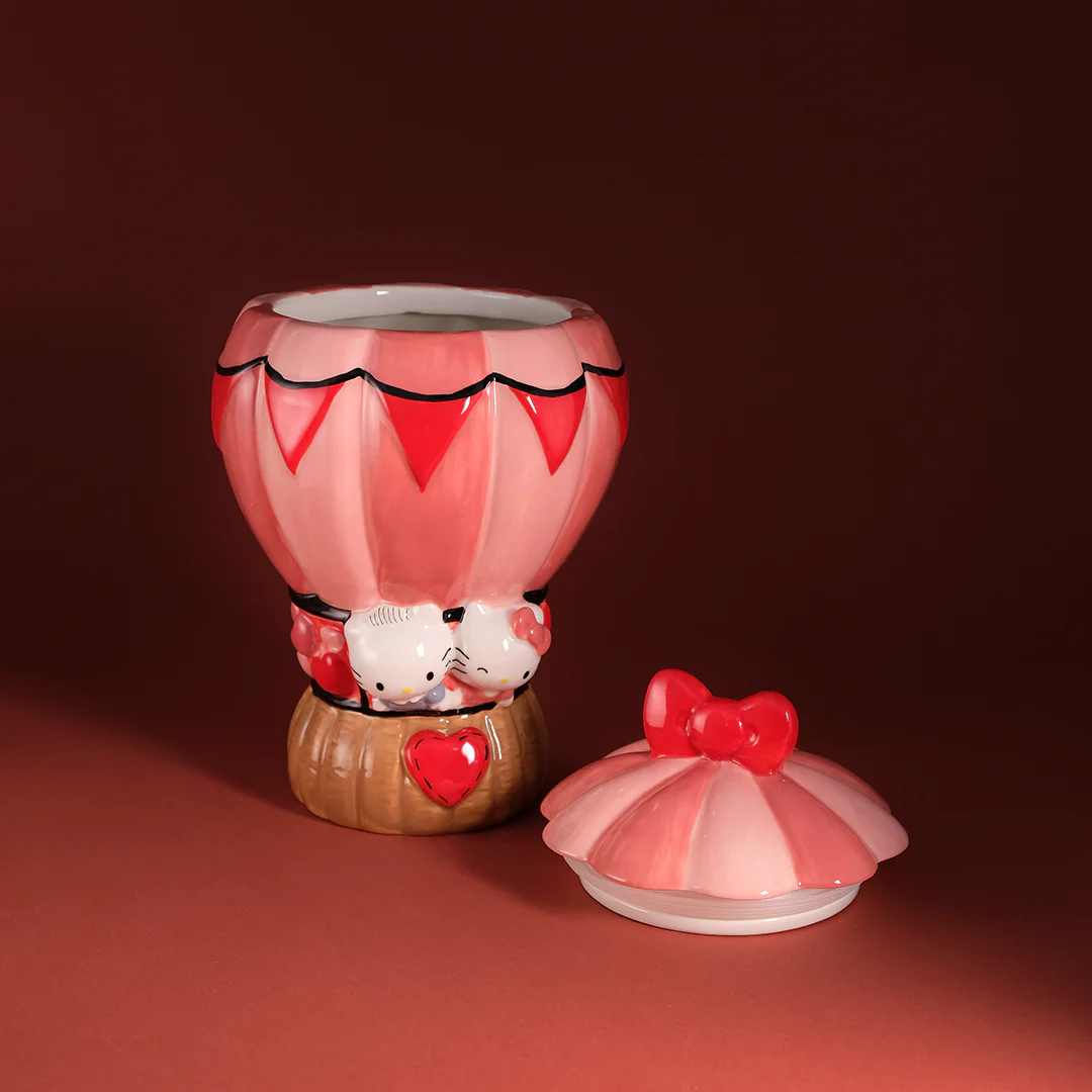 Image 2 of HELLO KITTY AND DEAR DANIEL LUV BALLOOON COOKIE JAR