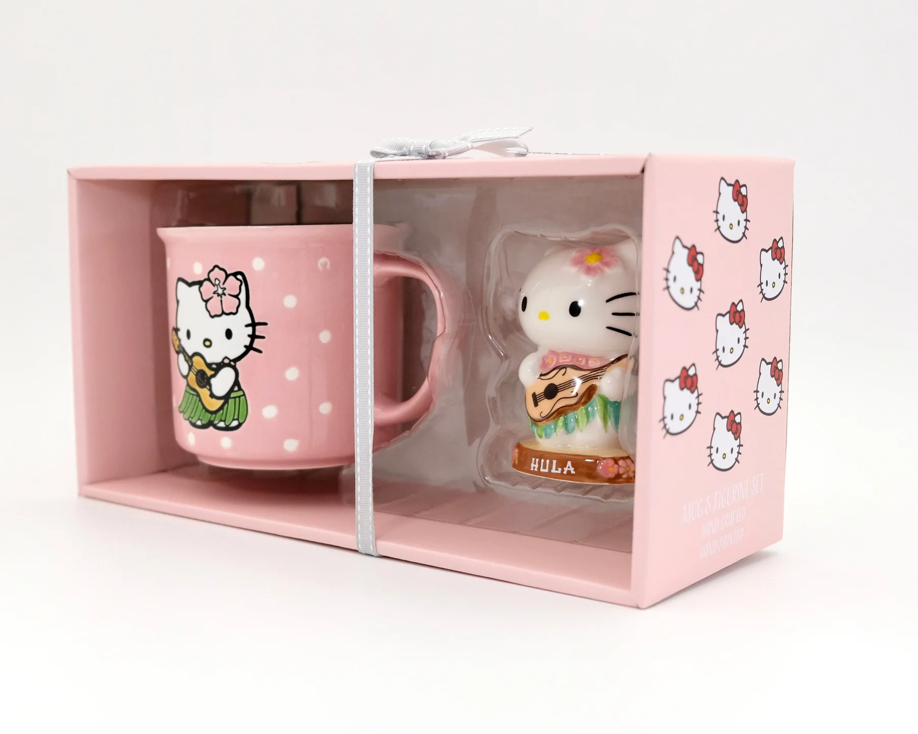 Image 2 of HELLO KITTY HULA 18OZ MUG AND FIGURINE GIFT SET OF 2