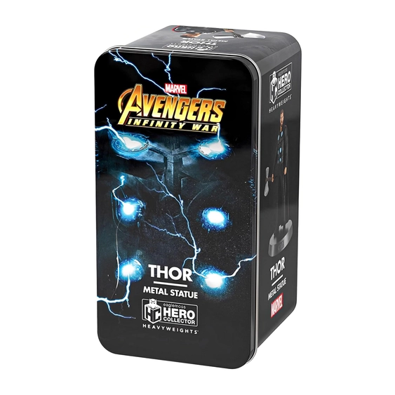 Image 2 of Marvel 1:18 Metal Statue | Thor