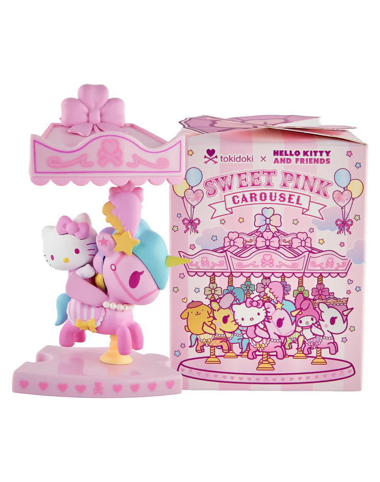 Image 0 of Tokidoki x Hello Kitty and Friends Sweet Pink Carousel Blind Box