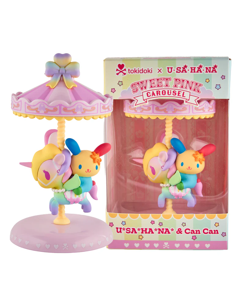 Image 0 of tokidoki x Hello Kitty and Friends Sweet Pink Carousel - U*SA*HA*NA (Special Edi
