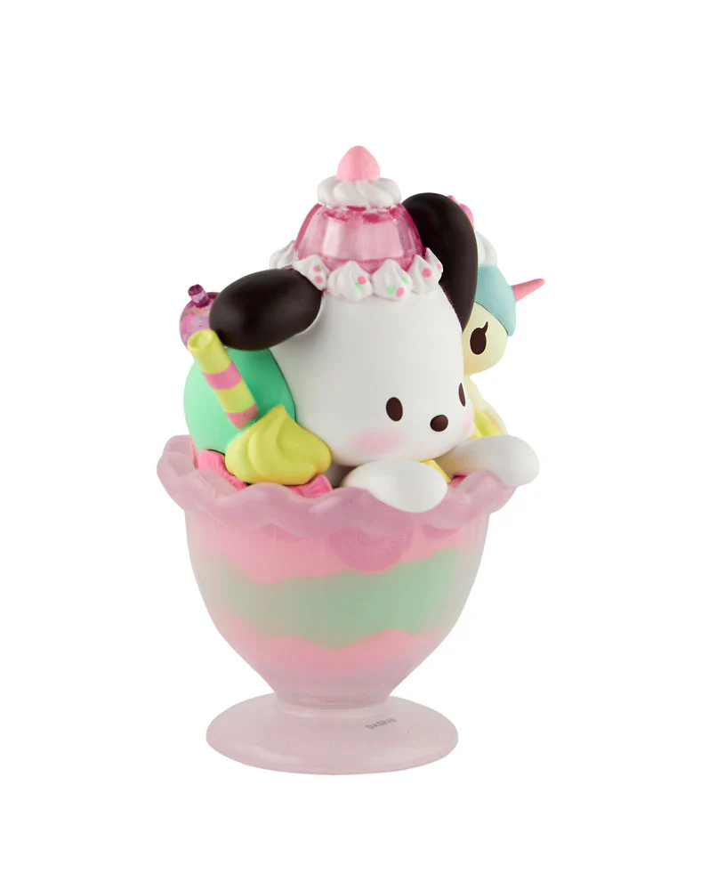 Image 2 of Tokidoki x Hello Kitty and Friends Fast Food - Pochacco Pink Unicorno Sundae (Sp