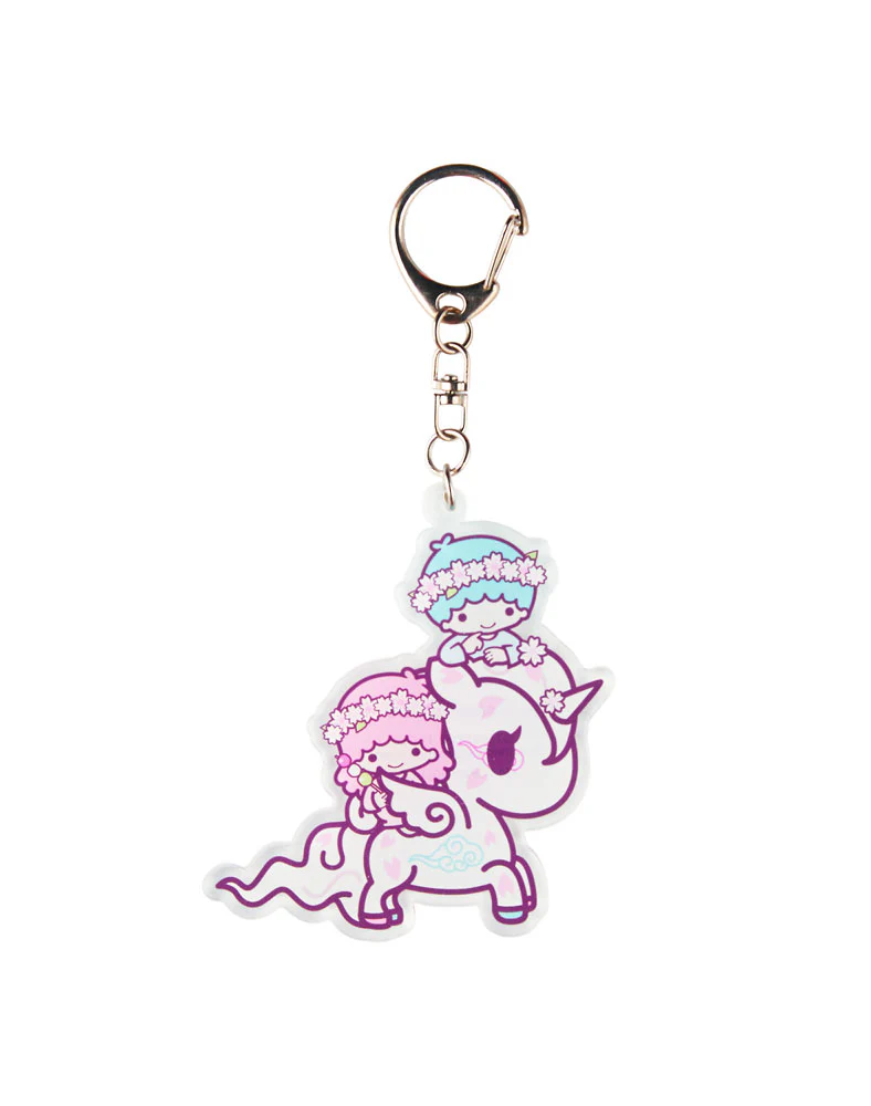 Image 4 of Tokidoki x Hello Kitty and Friends Cherry Blossom Acrylic Keychain Blind Box