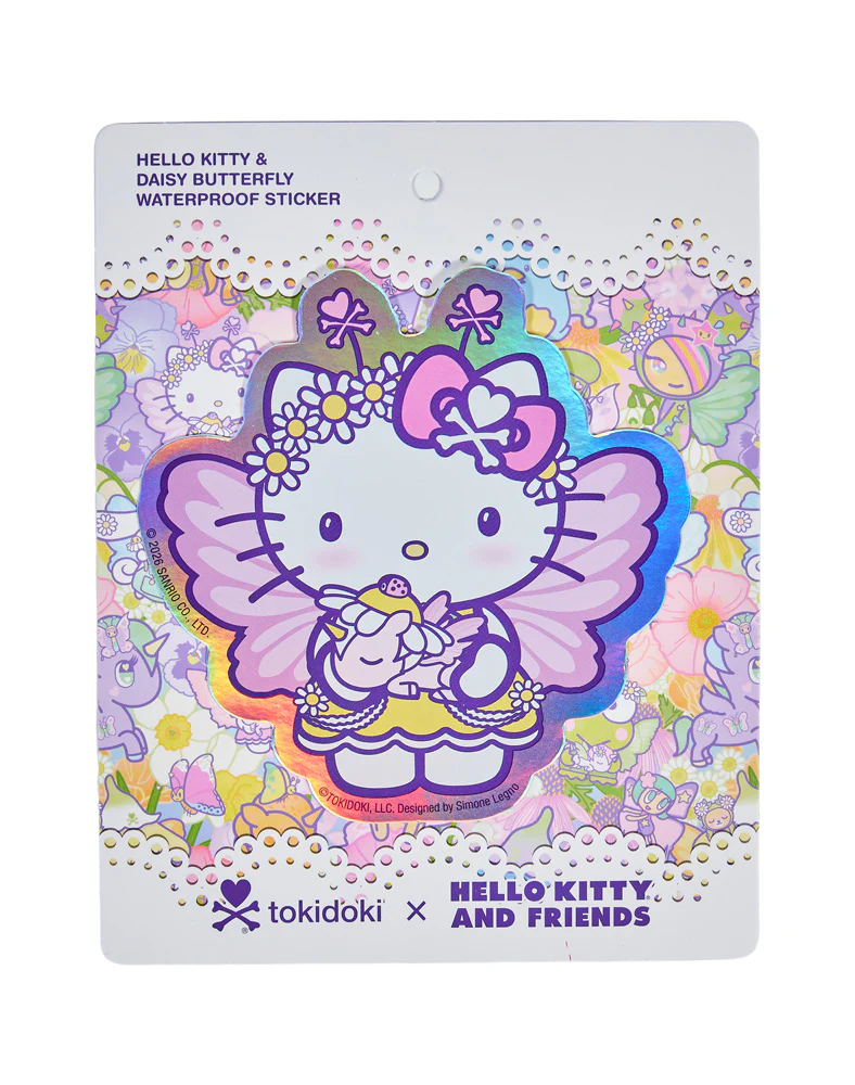Tokidoki x Hello Kitty and Friends Butterfly Garden Hello Kitty & Daisy Butterfl
