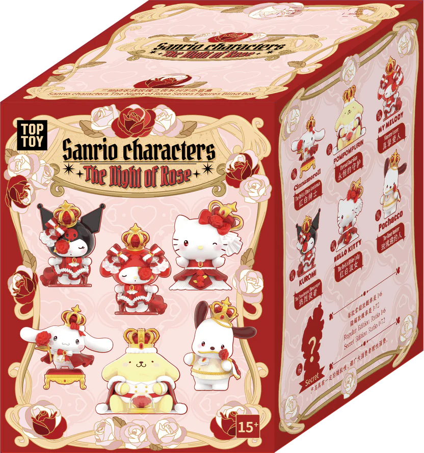 Image 1 of Sanrio The Night Of Rose Series Blind Boxes