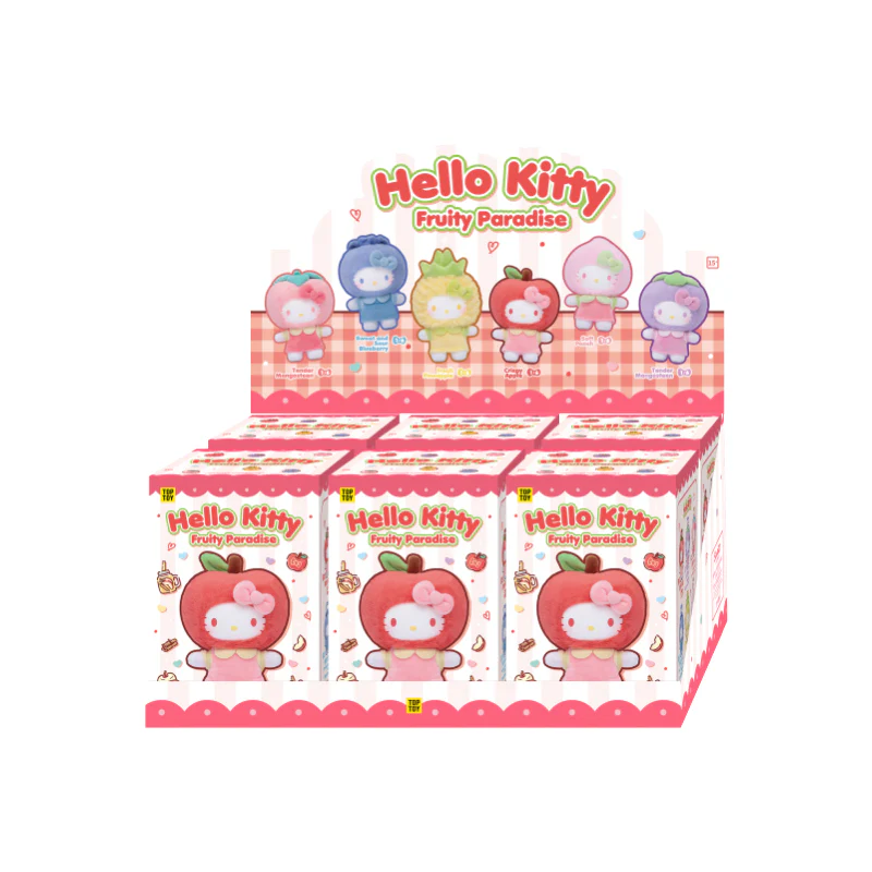 Image 0 of Sanrio Fruity Paradise Vinyl Plush Keychain Gift Blind Box