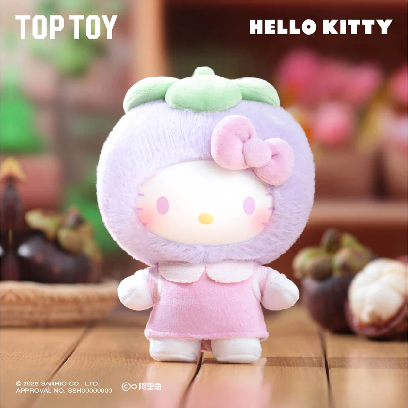 Image 5 of Sanrio Fruity Paradise Vinyl Plush Keychain Gift Blind Box