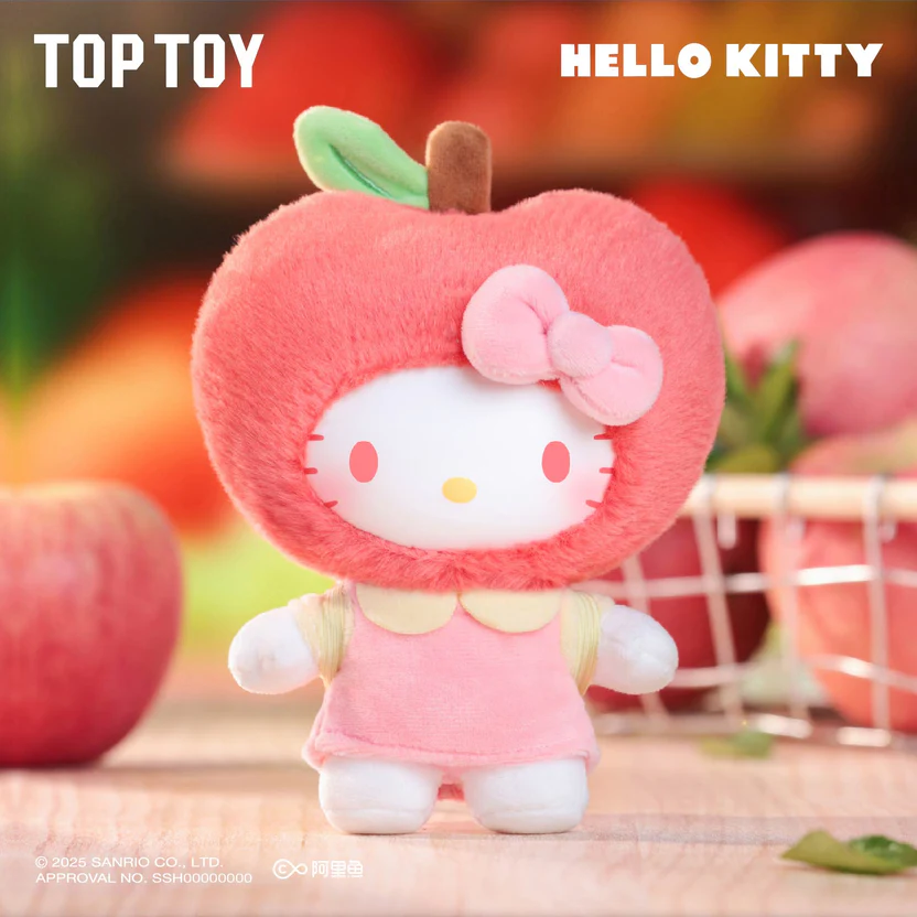 Image 6 of Sanrio Fruity Paradise Vinyl Plush Keychain Gift Blind Box