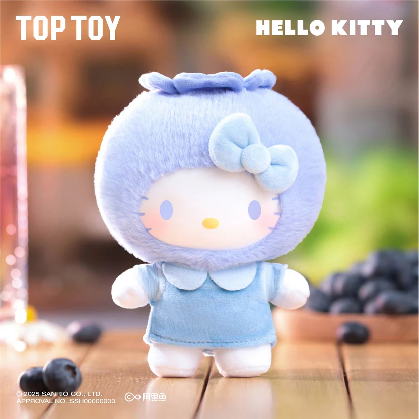 Image 7 of Sanrio Fruity Paradise Vinyl Plush Keychain Gift Blind Box