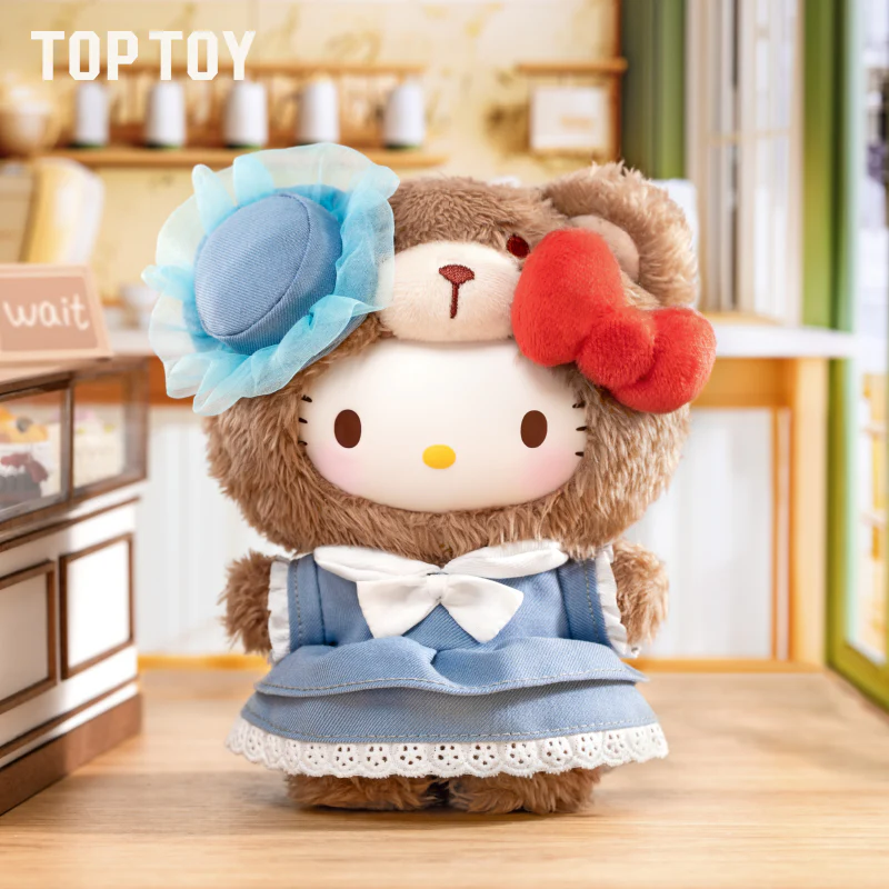 Image 2 of Sanrio Afternoon Tea Series Vinyl Plush Keychains Gift Blind Box