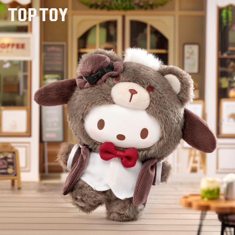 Image 5 of Sanrio Afternoon Tea Series Vinyl Plush Keychains Gift Blind Box