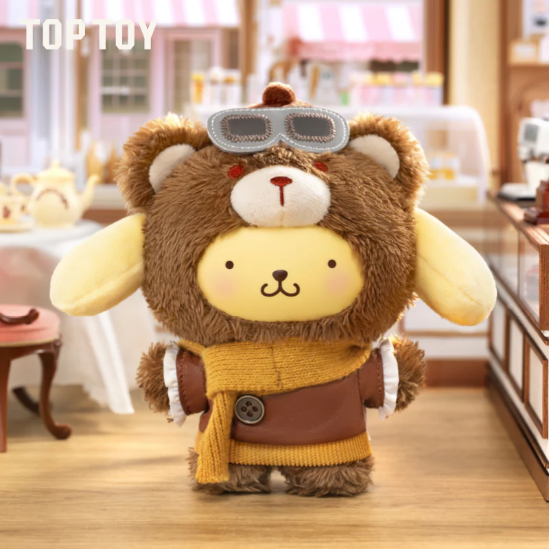 Image 6 of Sanrio Afternoon Tea Series Vinyl Plush Keychains Gift Blind Box