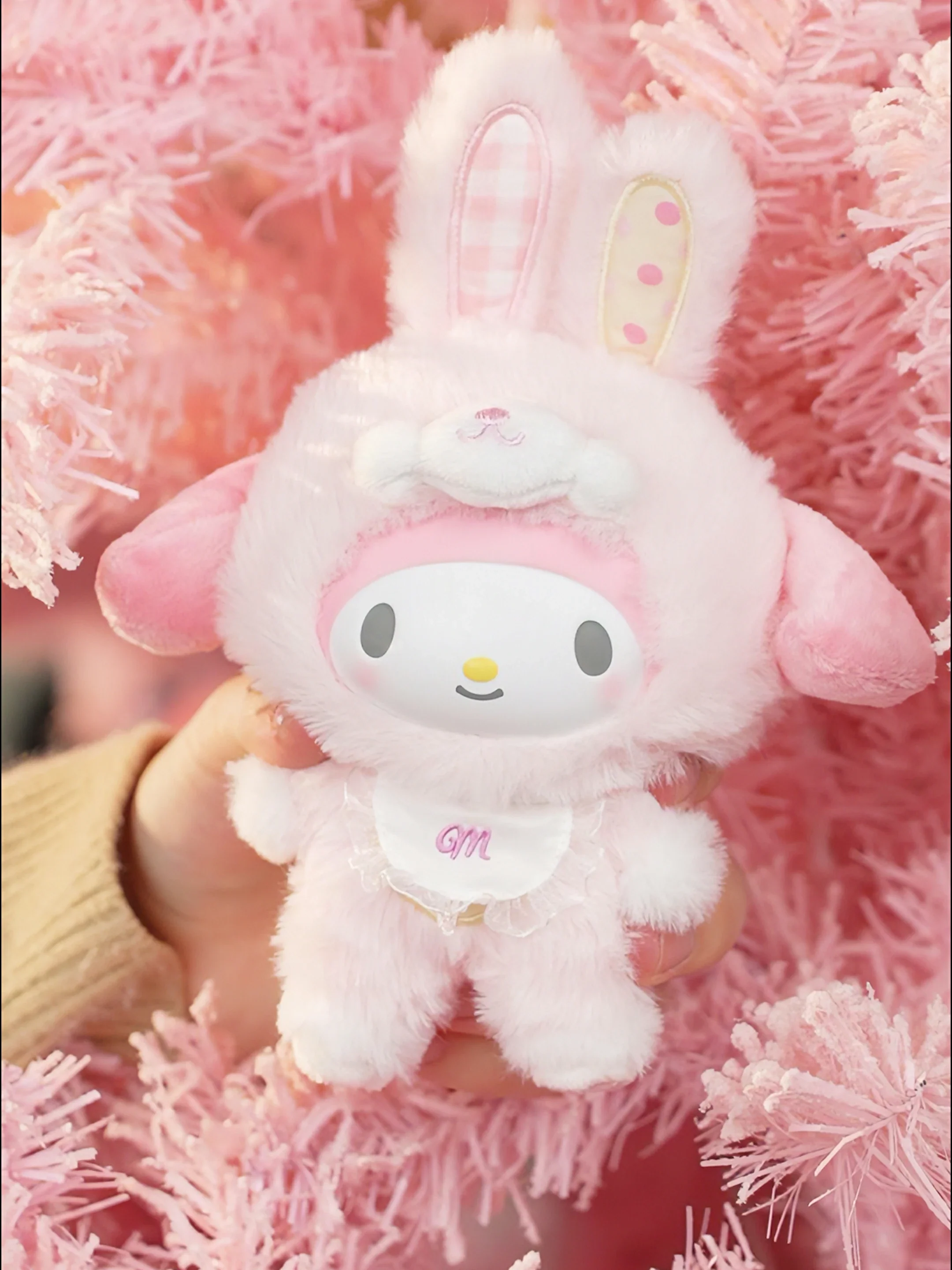 Image 3 of Sanrio Elf Bunny Baby Vinyl Plush Keychains Gift Blind Box