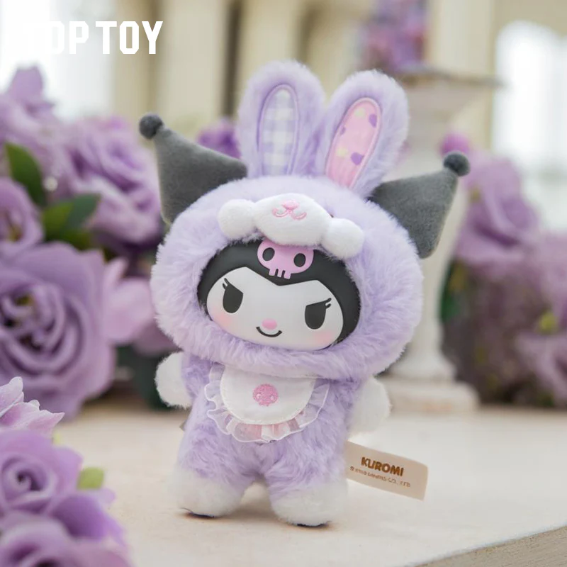 Image 7 of Sanrio Elf Bunny Baby Vinyl Plush Keychains Gift Blind Box