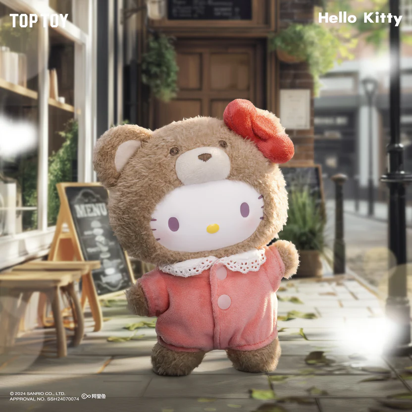 Image 4 of Sanrio Latte Baby Vinyl Plush Keychains Gift Blind Box