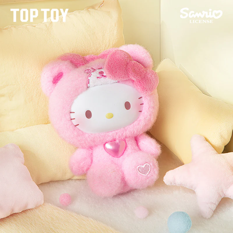 Image 4 of HELLO KITTY Teddy Pajamas Plush Keychain Series Blind Box