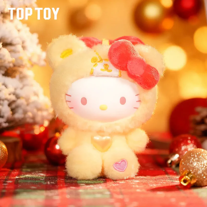 Image 6 of HELLO KITTY Teddy Pajamas Plush Keychain Series Blind Box