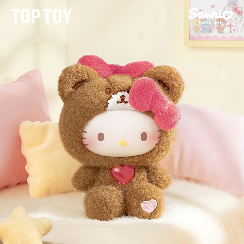 Image 7 of HELLO KITTY Teddy Pajamas Plush Keychain Series Blind Box