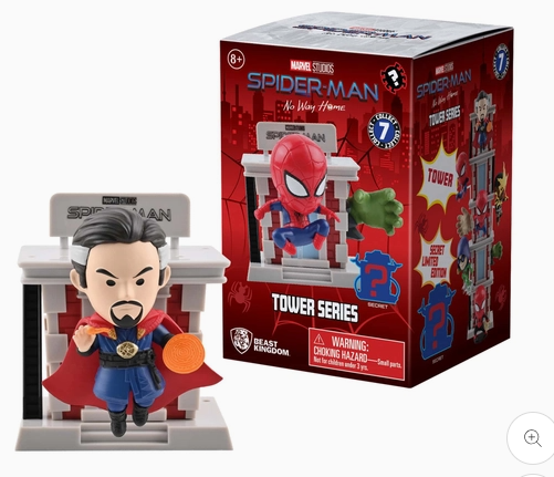Image 1 of Spider-Man Hero Box Blind Box-Tower Series 2