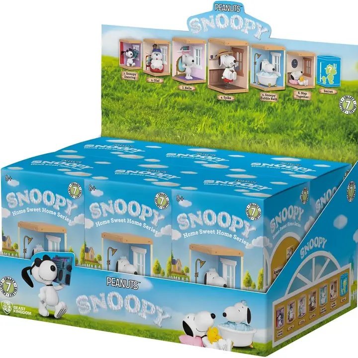 Image 0 of Snoopy Yume Hero Box Blind Box Home Sweet Home Series - 6PDQ