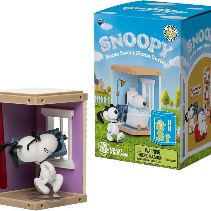Image 1 of Snoopy Yume Hero Box Blind Box Home Sweet Home Series - 6PDQ