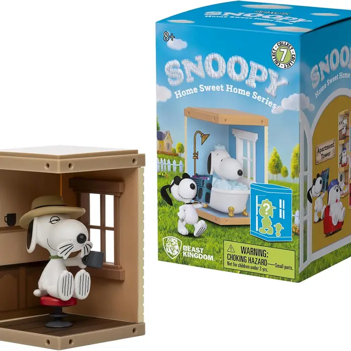 Image 2 of Snoopy Yume Hero Box Blind Box Home Sweet Home Series - 6PDQ