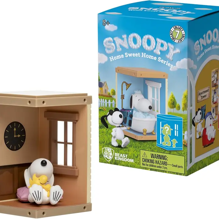 Image 3 of Snoopy Yume Hero Box Blind Box Home Sweet Home Series - 6PDQ