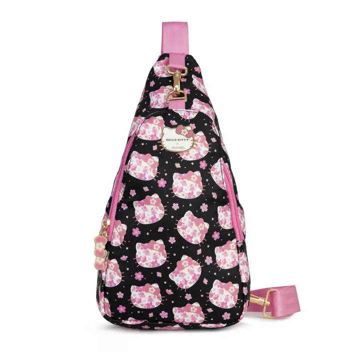 Image 0 of Hello Kitty&reg; �- JuJuBe Cherry Blossoms Crossbody Sling