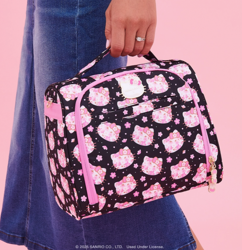 Image 4 of Hello Kitty&reg; × JuJuBe Cherry Blossoms Insulated Bag