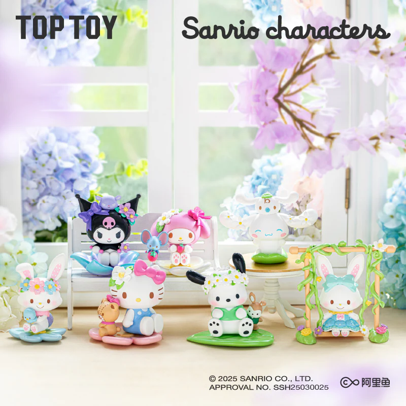 Image 8 of Sanrio Family Floral Series Blind Box (6 Pcs)