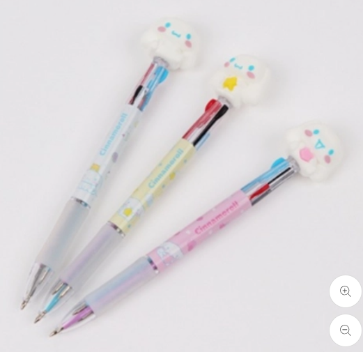 Image 1 of Sanrio Figure 3-COLOR Ballpoint Pen - Cinnamoroll