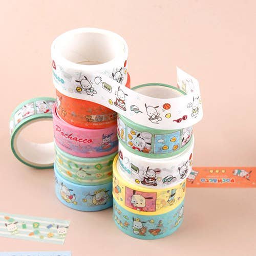 Image 1 of Sanrio Masking Tape Set - Pochacco