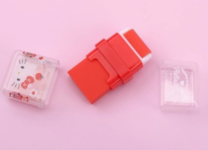 Image 2 of Sanrio Roller Eraser - Hello Kitty