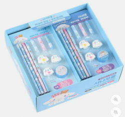 Sanrio Pencil & Cap Cover Set - Cinnamoroll
