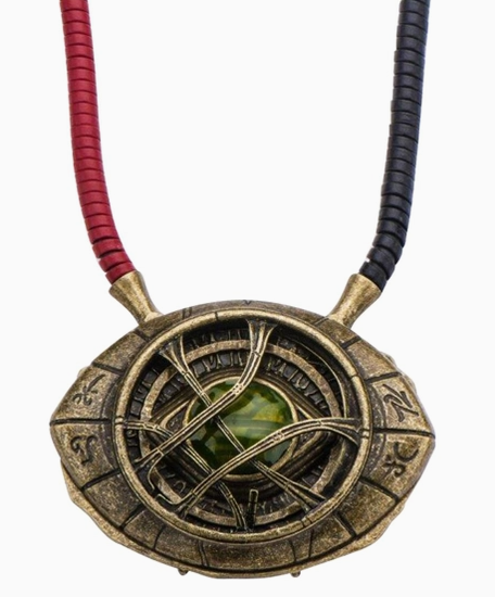 Image 0 of Dr Strange Eye of Agamotto Licensed Prop Replica Necklace