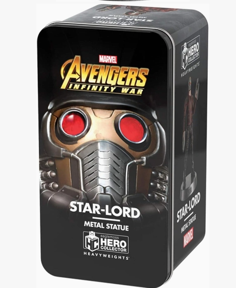Image 2 of Eaglemoss Marvel Heavyweights 1:18 Metal Statue | Star Lord