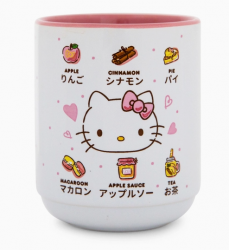 Hello Kitty Apples 12oz Ceramic Asian Tea Cup