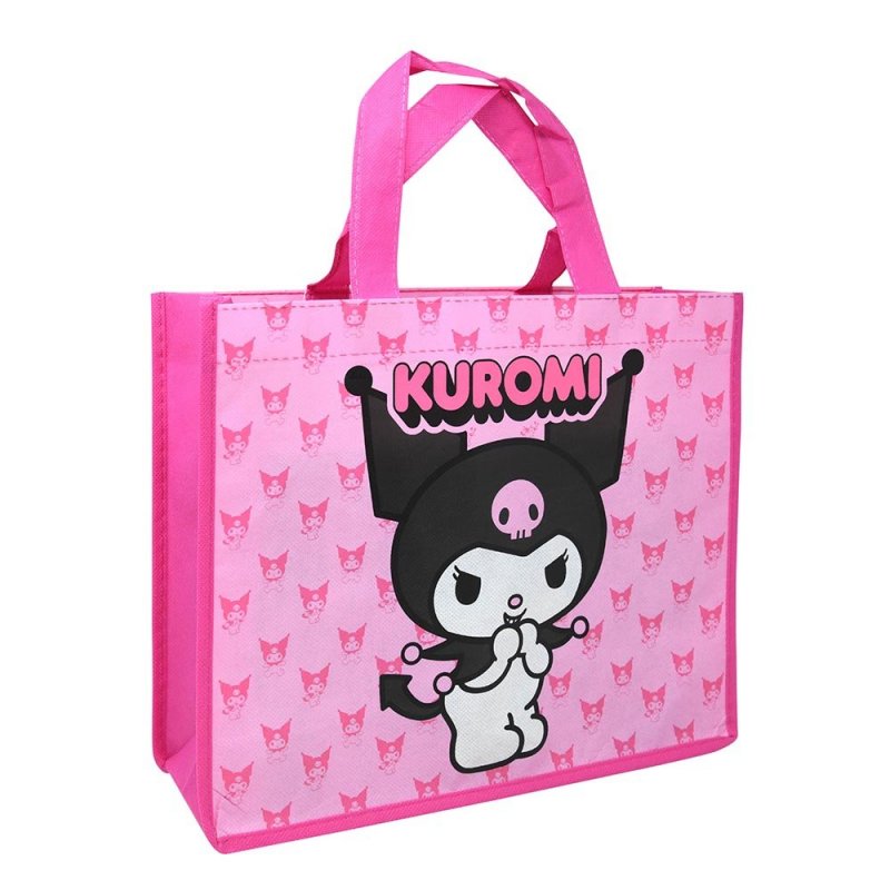 Image 0 of Kuromi Medium Eco Friendly Non Woven Tote Bag 