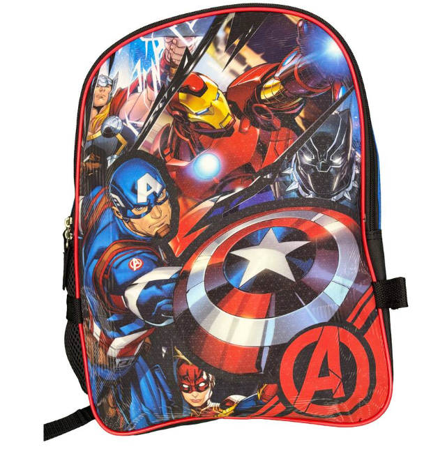 Image 2 of Avengers Backpack with Lunch Bag