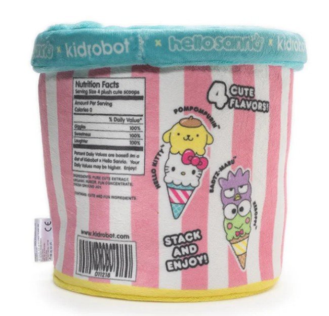 Image 2 of Sanrio Cute Scoops Ice Cream Plush