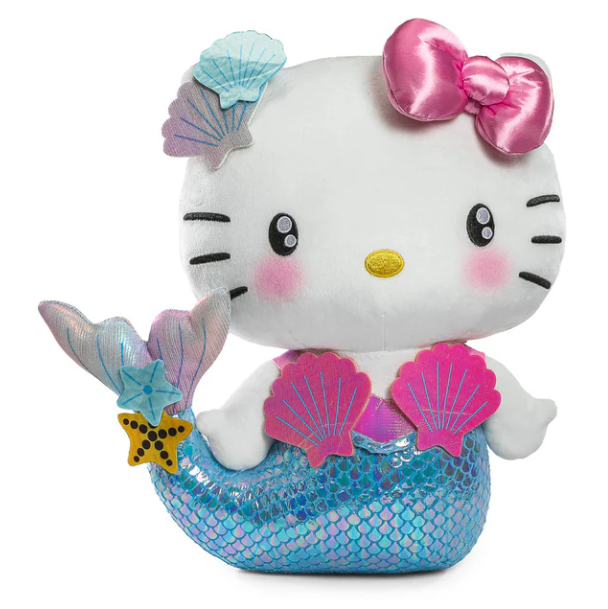 Image 0 of Hello Kitty Pink Mermaid Plush 