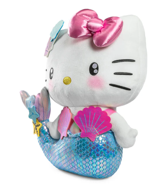 Image 5 of Hello Kitty Pink Mermaid Plush 