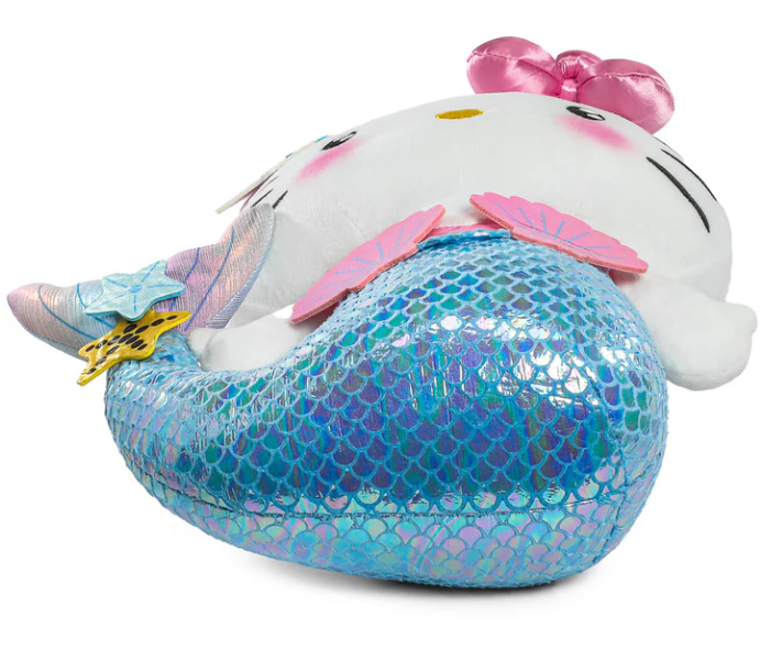 Image 6 of Hello Kitty Pink Mermaid Plush 