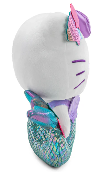 Image 2 of Hello Kitty Purple Mermaid Plush