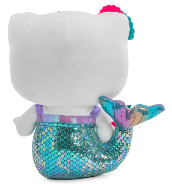 Image 3 of Hello Kitty Purple Mermaid Plush