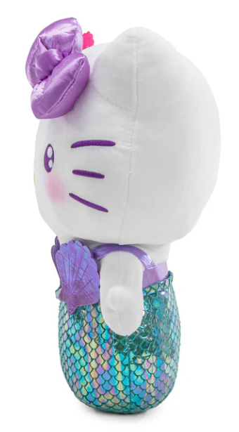 Image 4 of Hello Kitty Purple Mermaid Plush